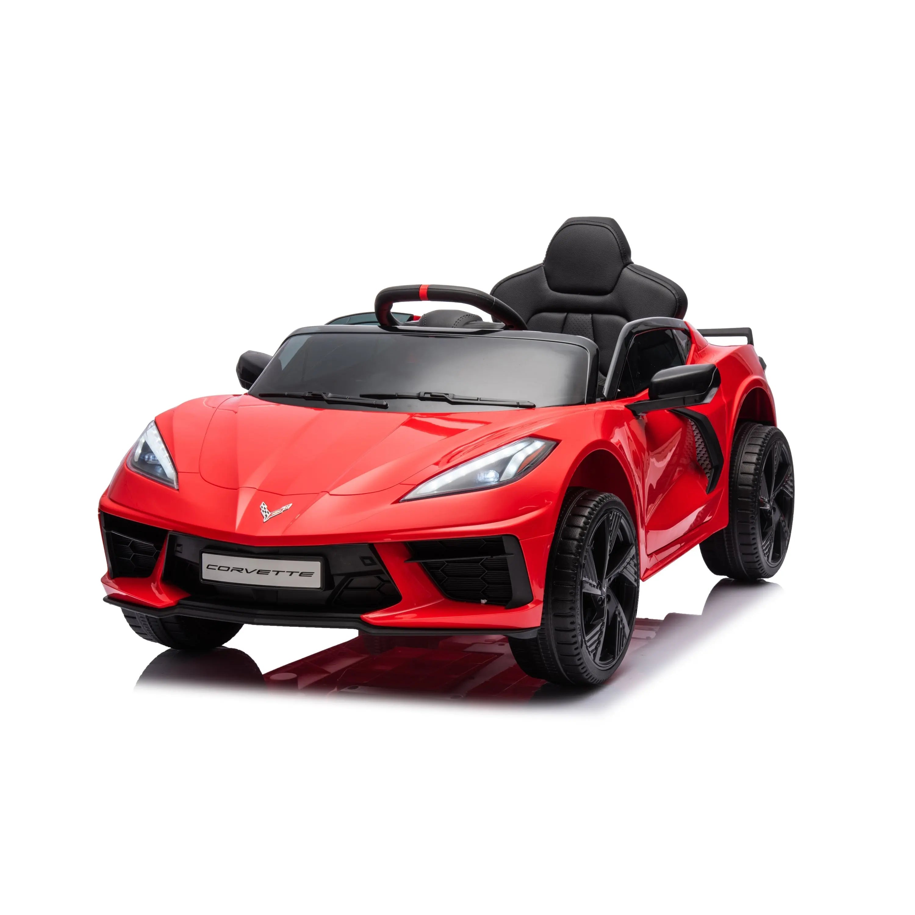 12V Chevrolet Corvette C8 1-Seater Kids Ride-On Car-5